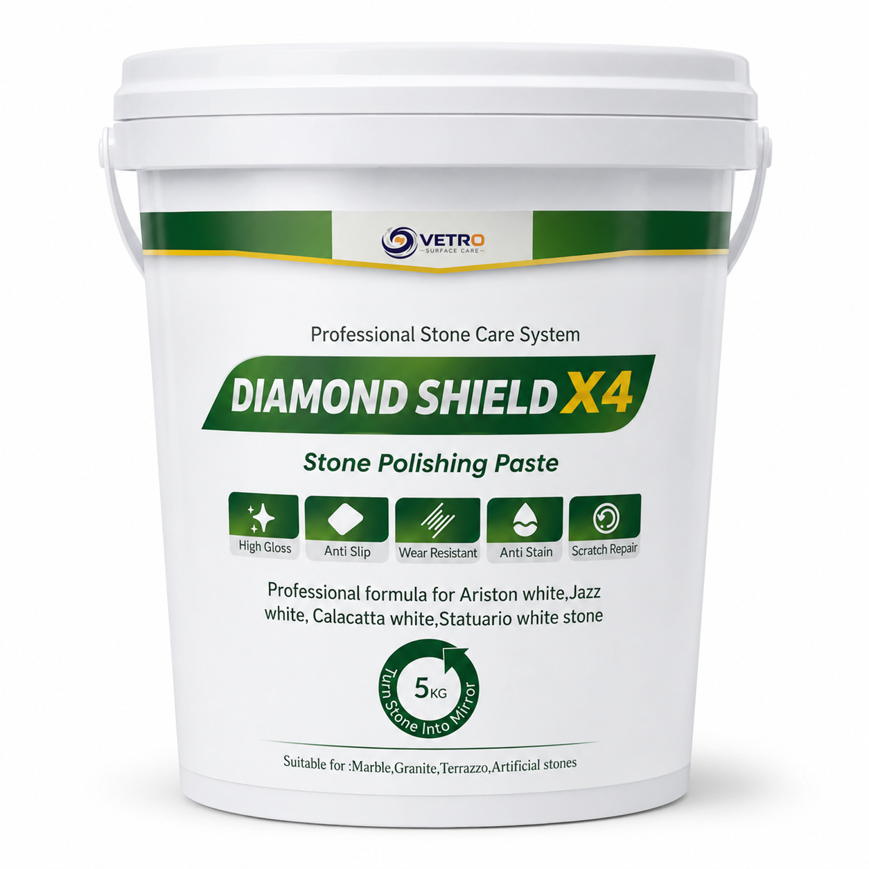 Marble and Granite Stone Polishing Paste